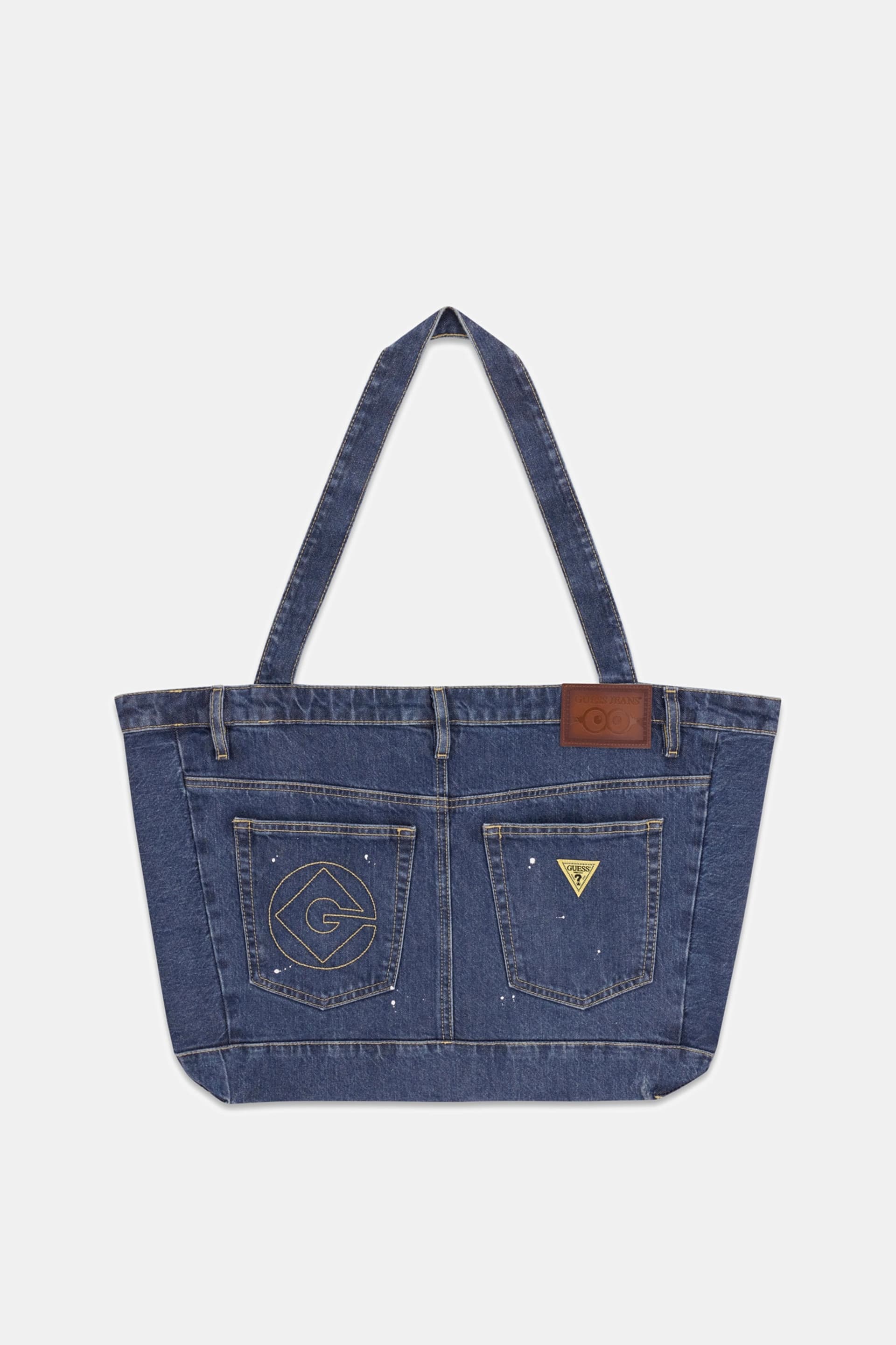 GUESS® GJ X Minions Denim Tote Bag