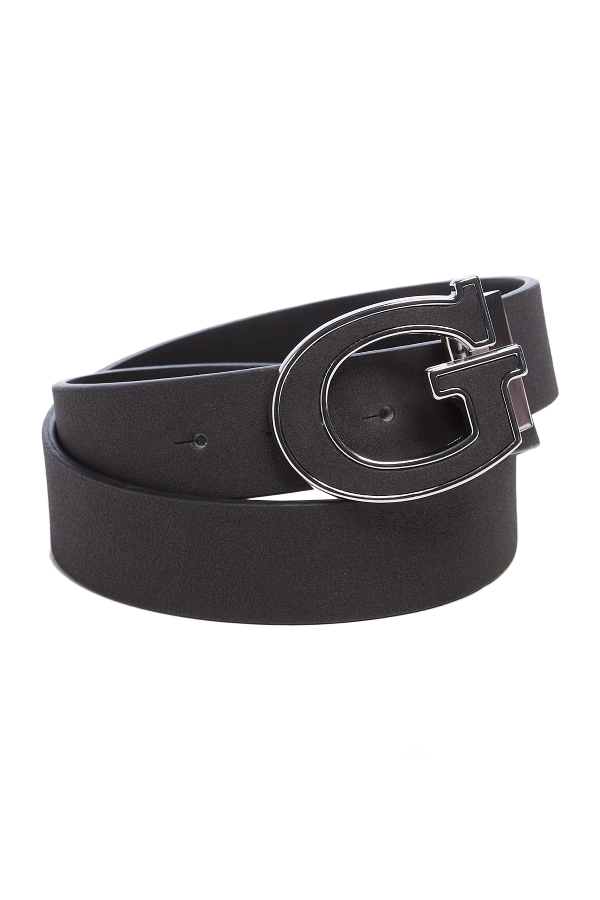 GUESS® Reversible Suede Signature G Belt Men