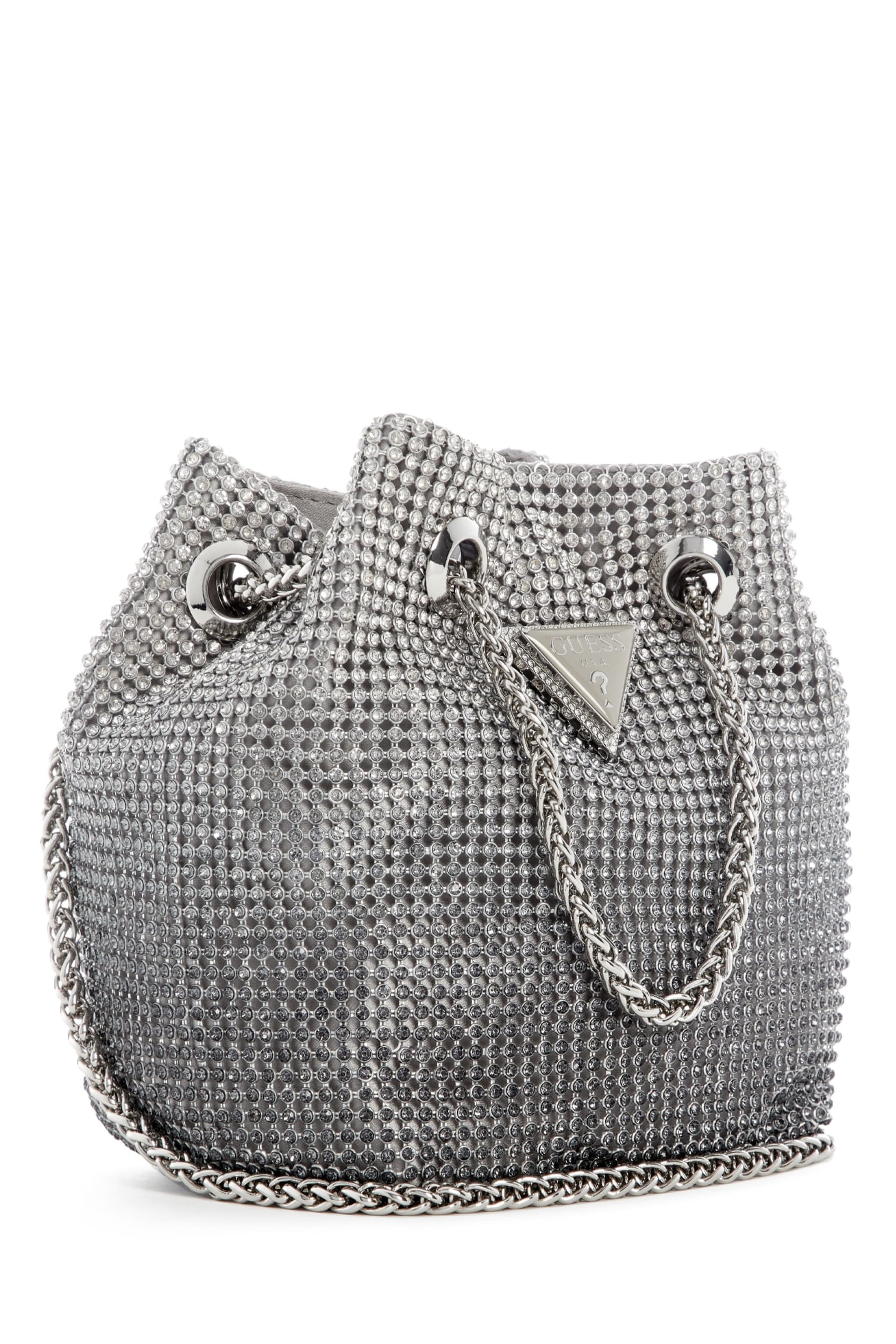 GUESS® Zalina Ombré Rhinestone Pouch Women