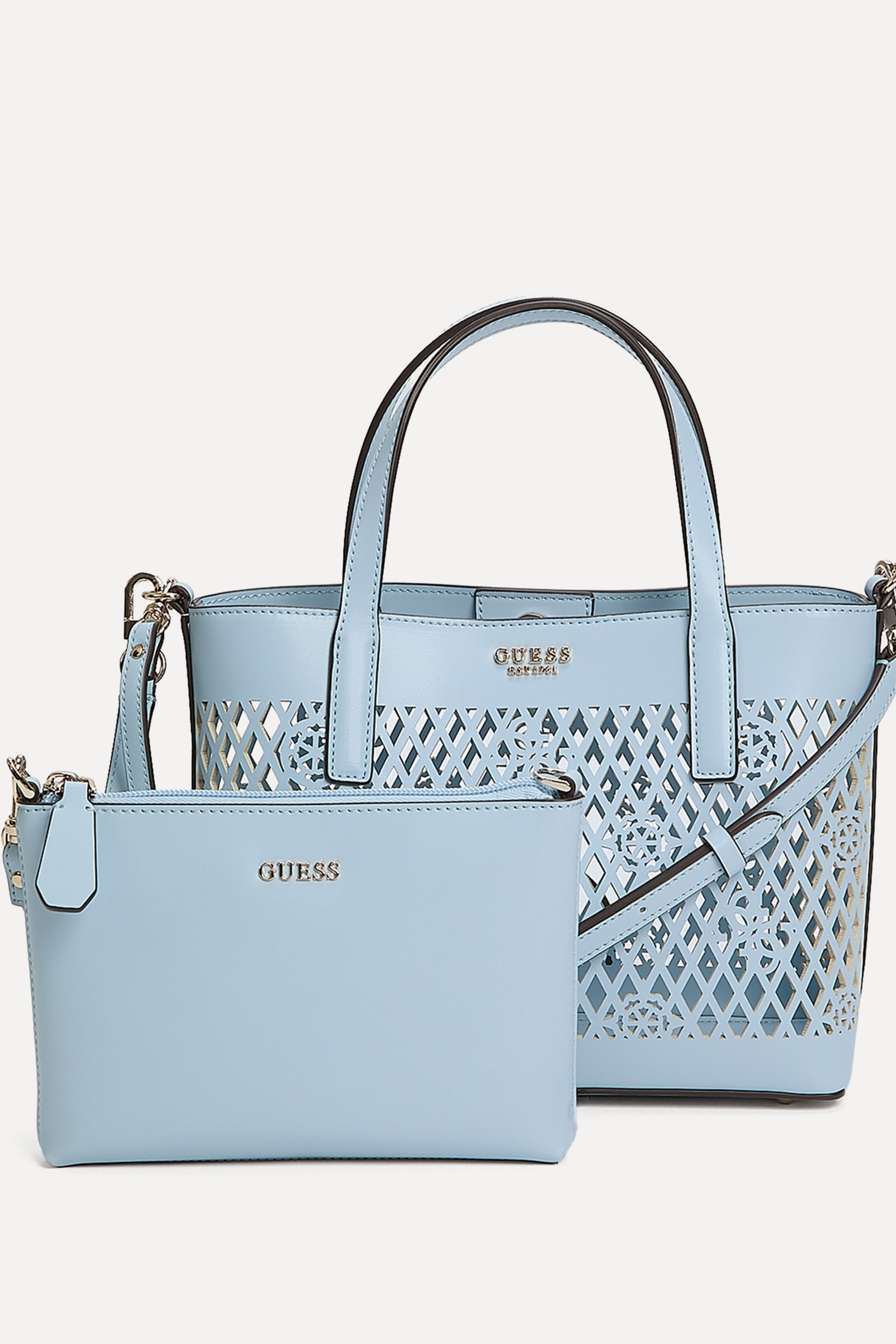 guess shopper travel tote bag Nylon Set length approx Guess Large Tote Bag and