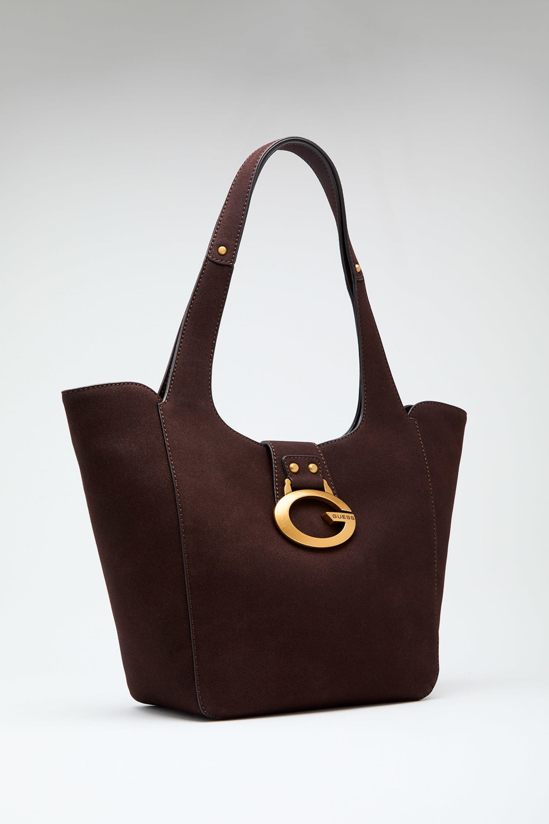 GUESS® Camden faux-suede large tote bag Women