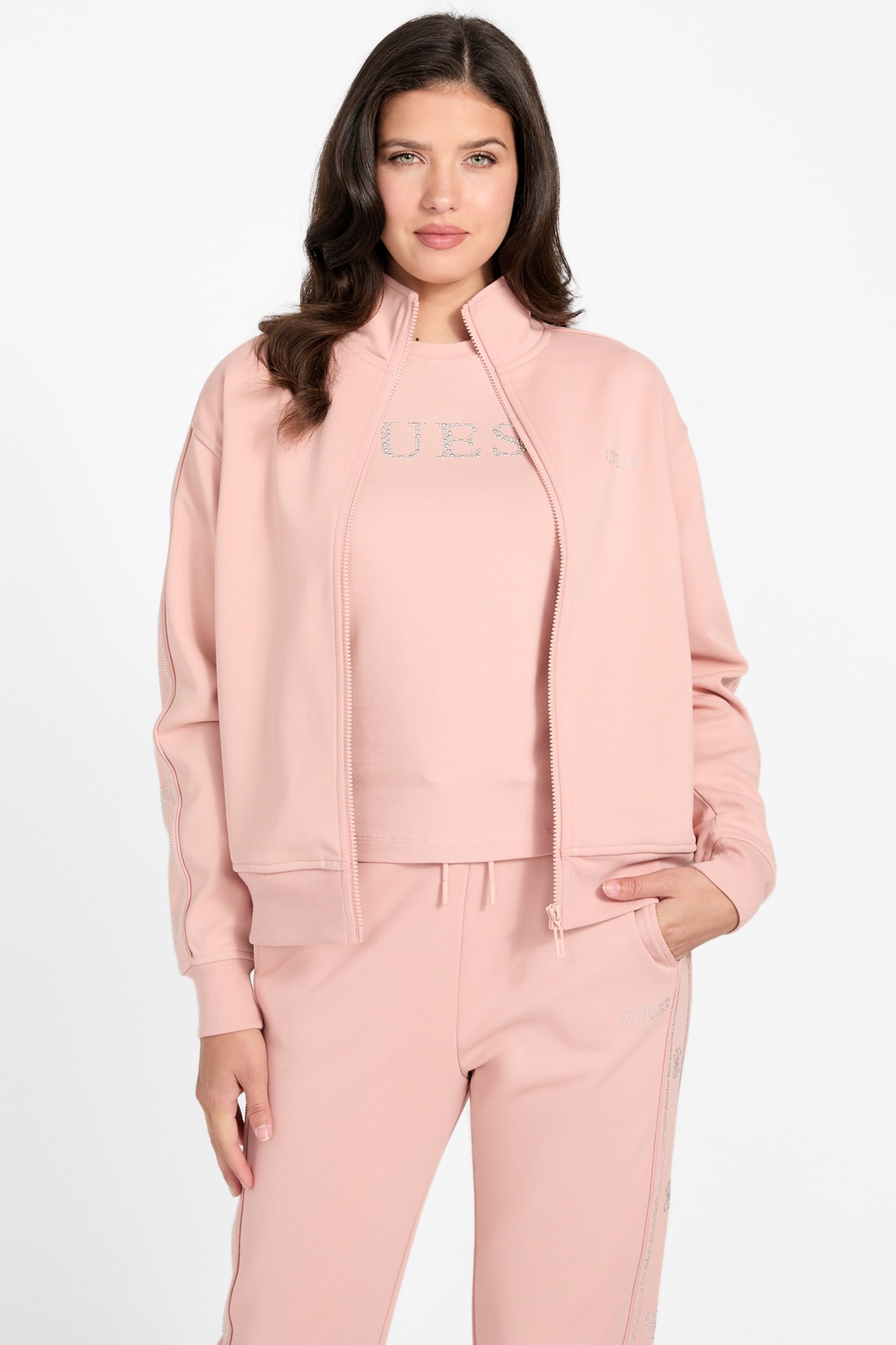 GUESS® Eco Octavia Full-Zip Sweatshirt Women