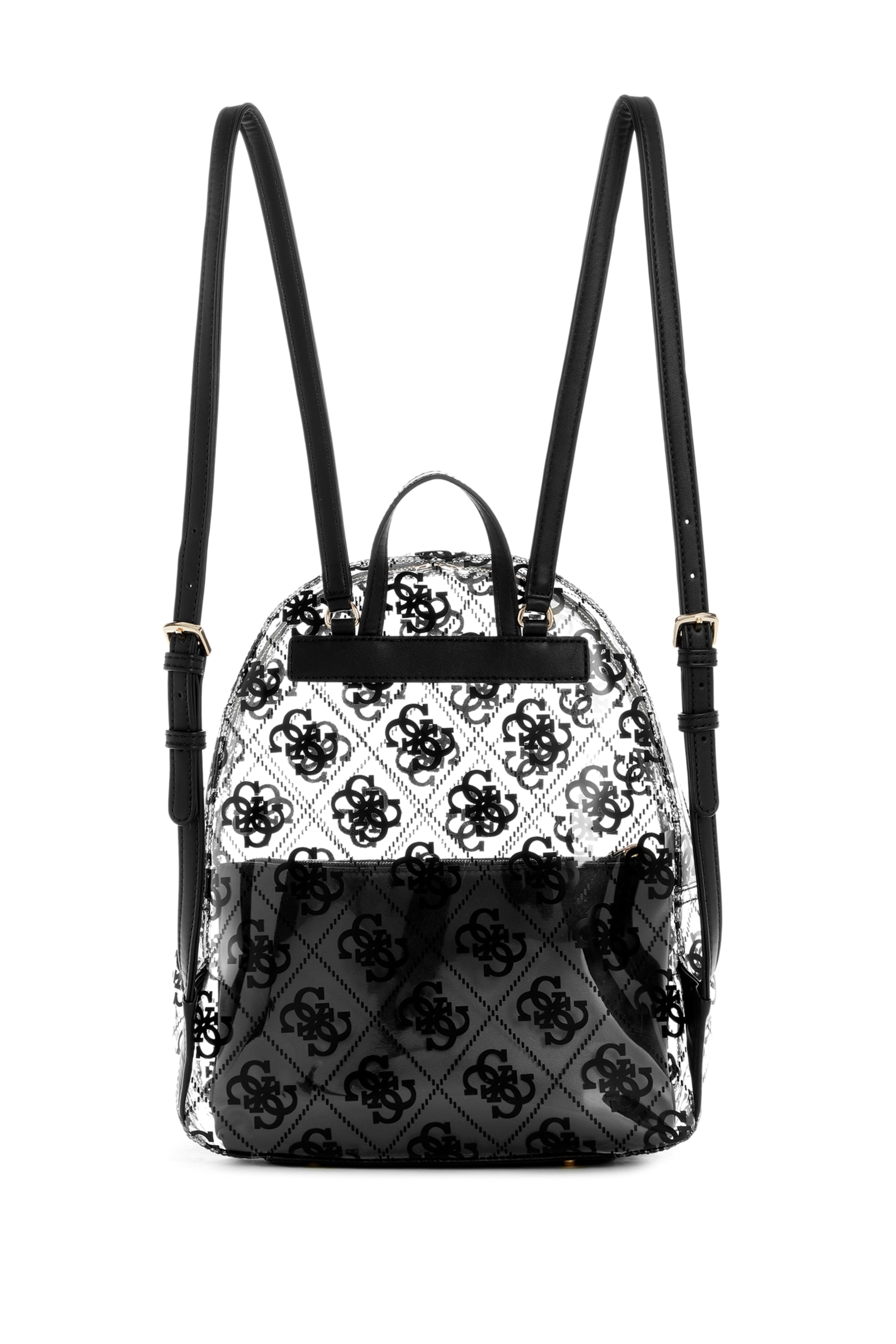 guess floral mini backpack Factory Women's Leonore Small New Guess Pink Floral Mini