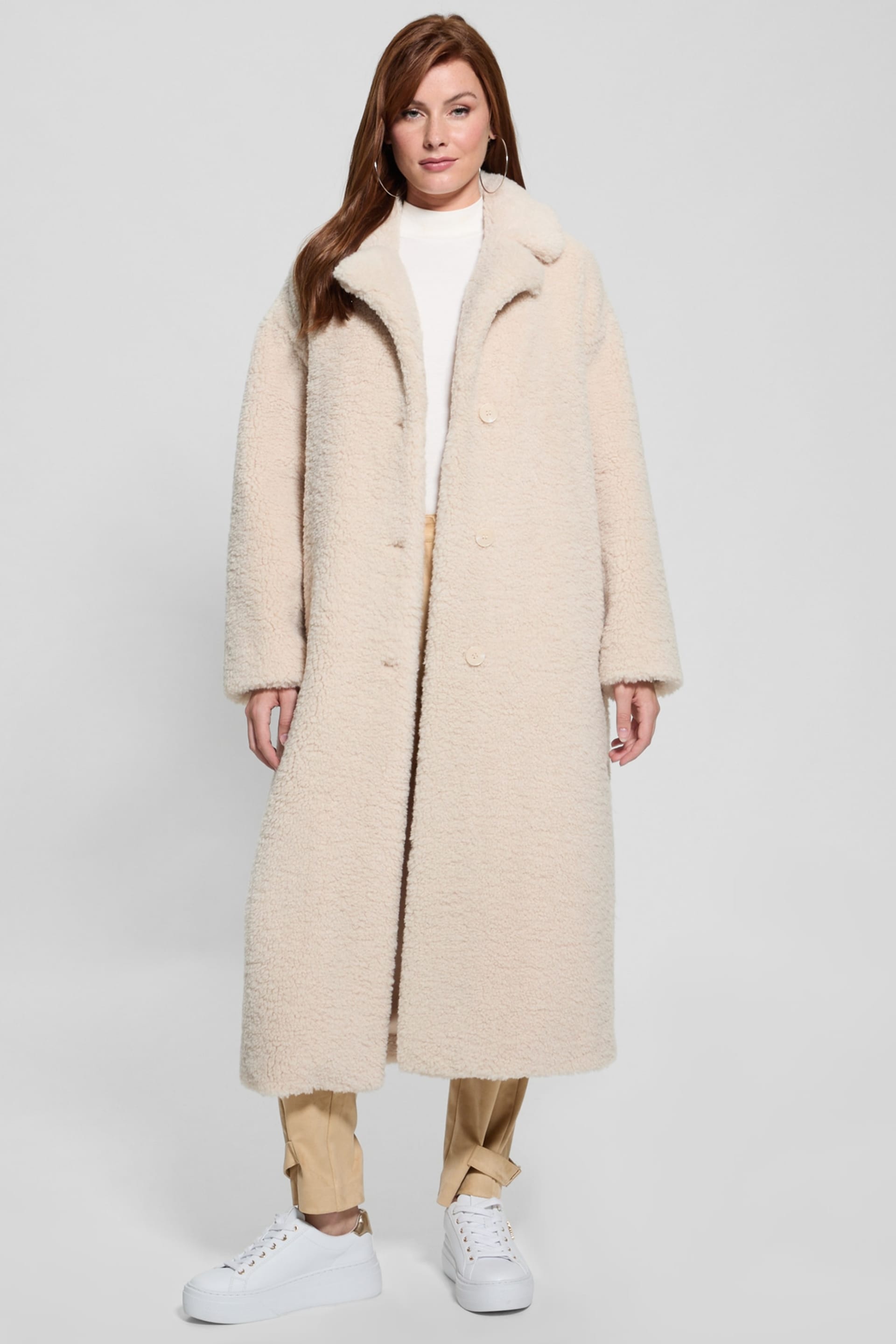 アクレントaclent Eyelet volume yoke coat W3BL86WF2C2-G1M5