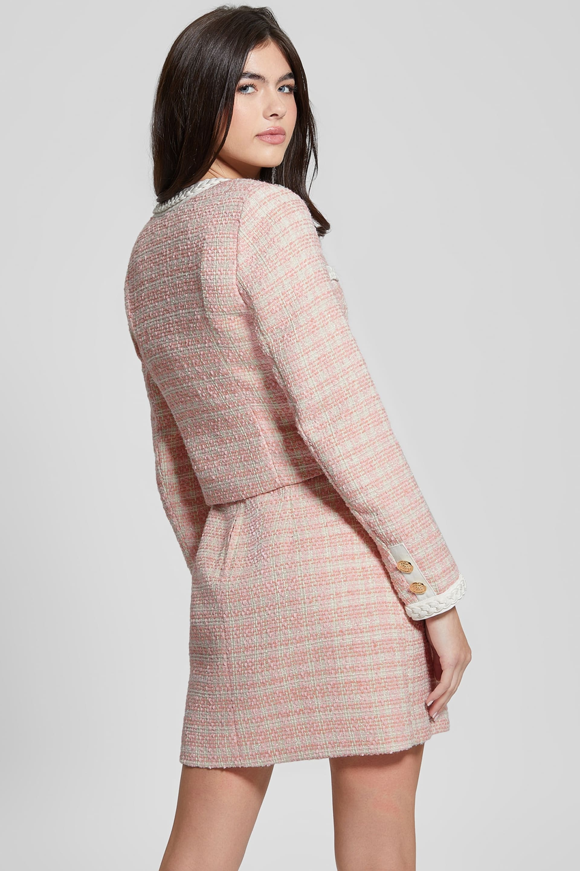 GUESS® Eco Tosca Tweed Jacket Women