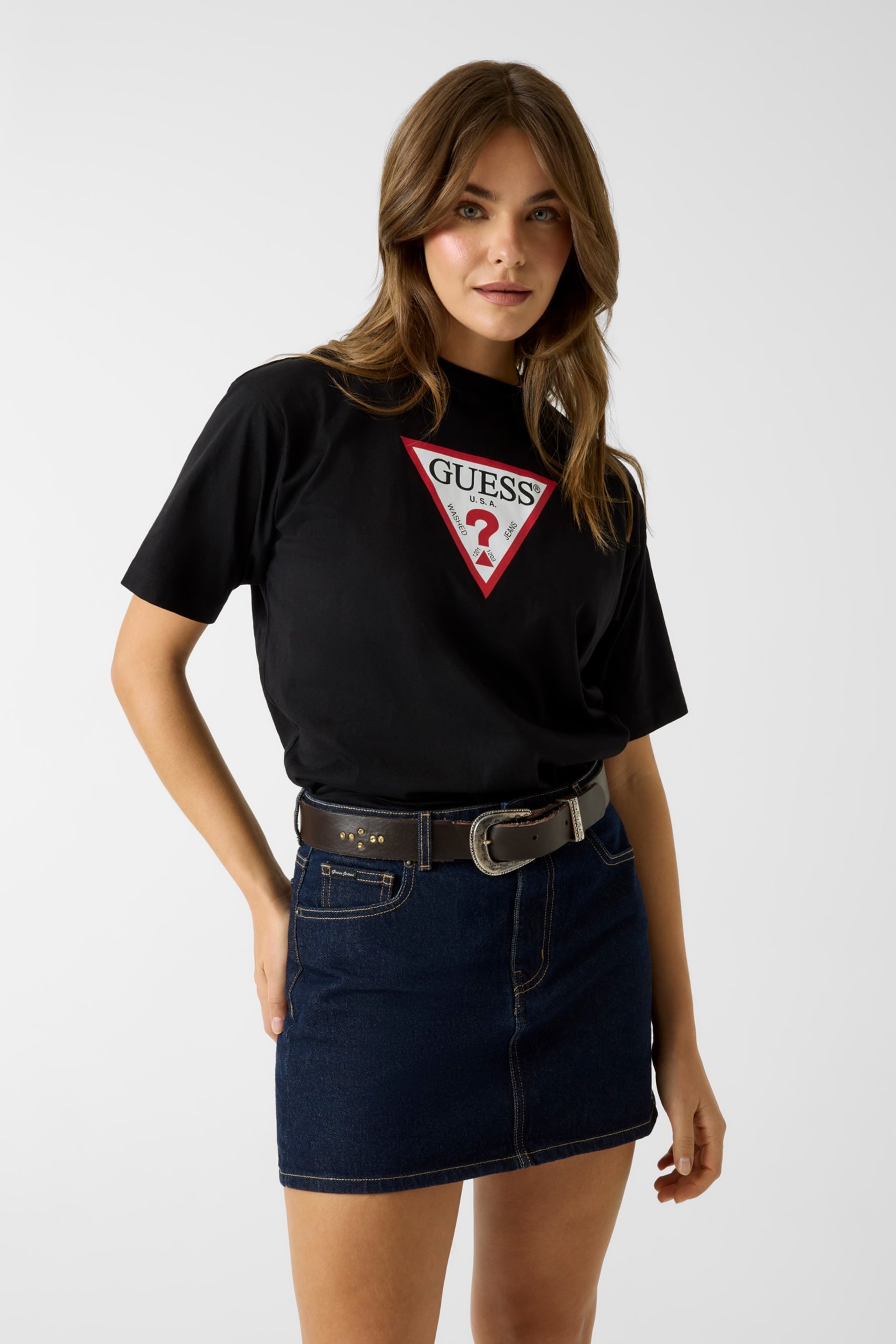 GUESS® Oversized Iconic Tee Women