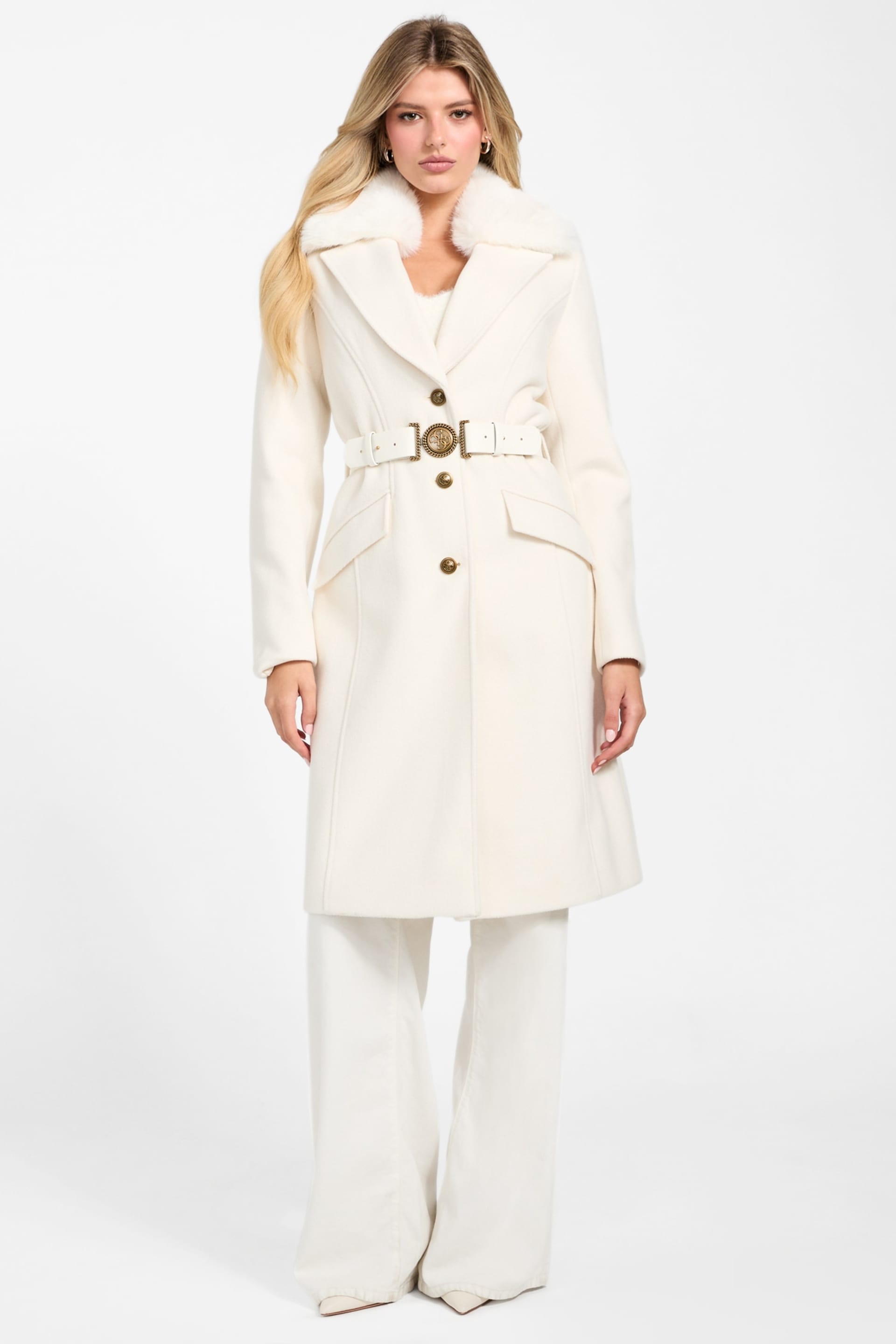 GUESS® Eco Patrice Belted Coat Women