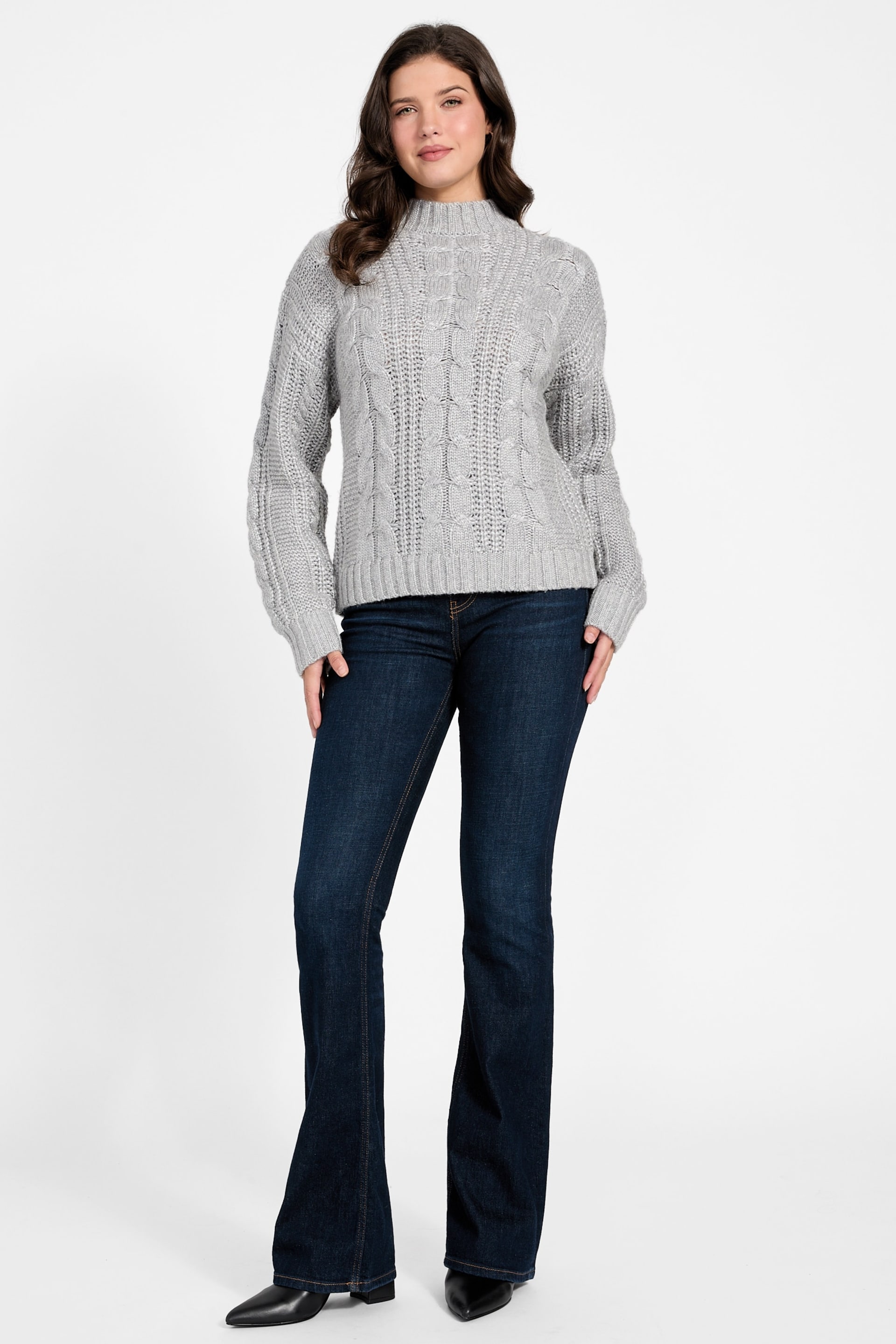 GUESS® Eco Nathalie Cable-Knit Sweater Women