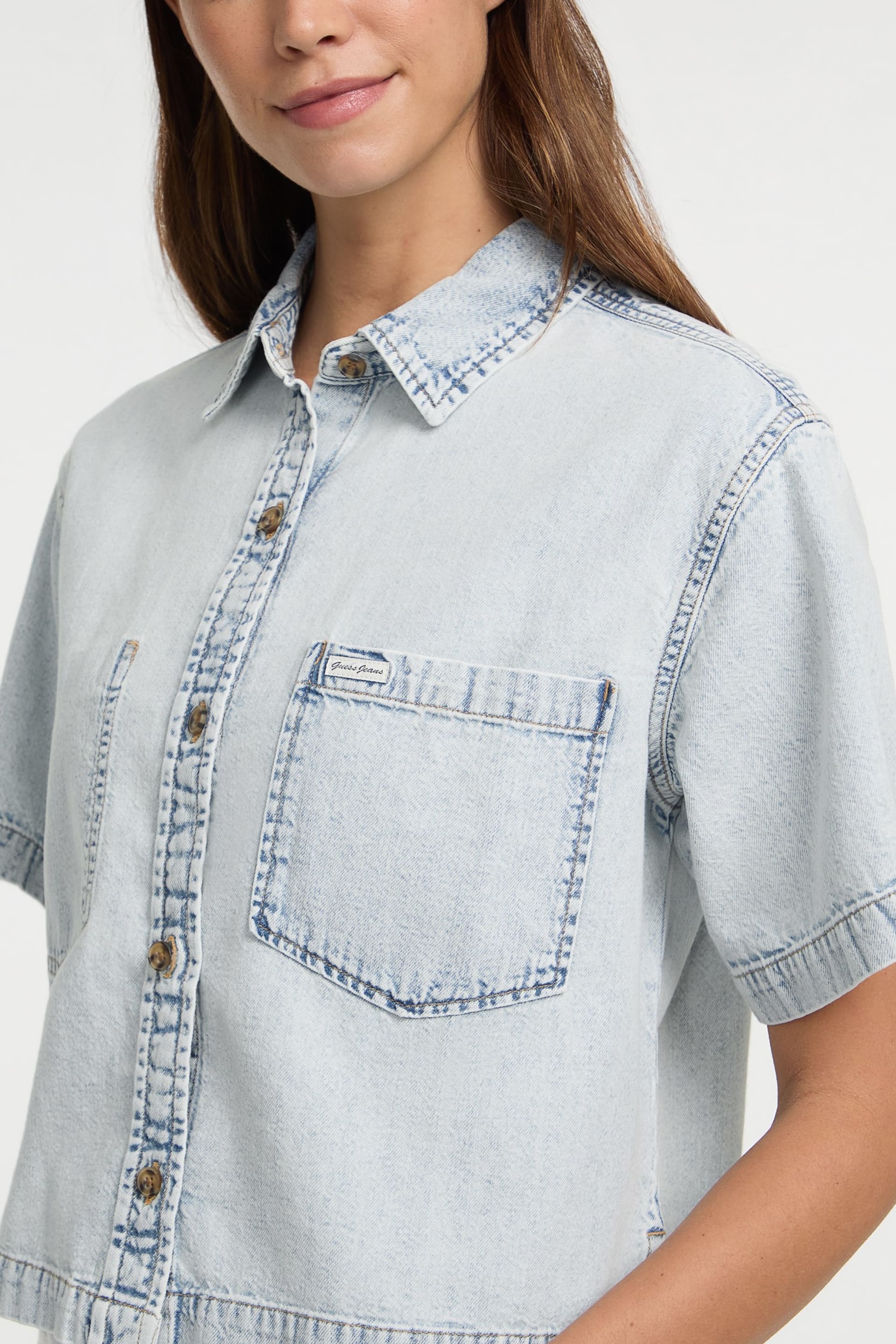 GUESS® Denim Shirt Women