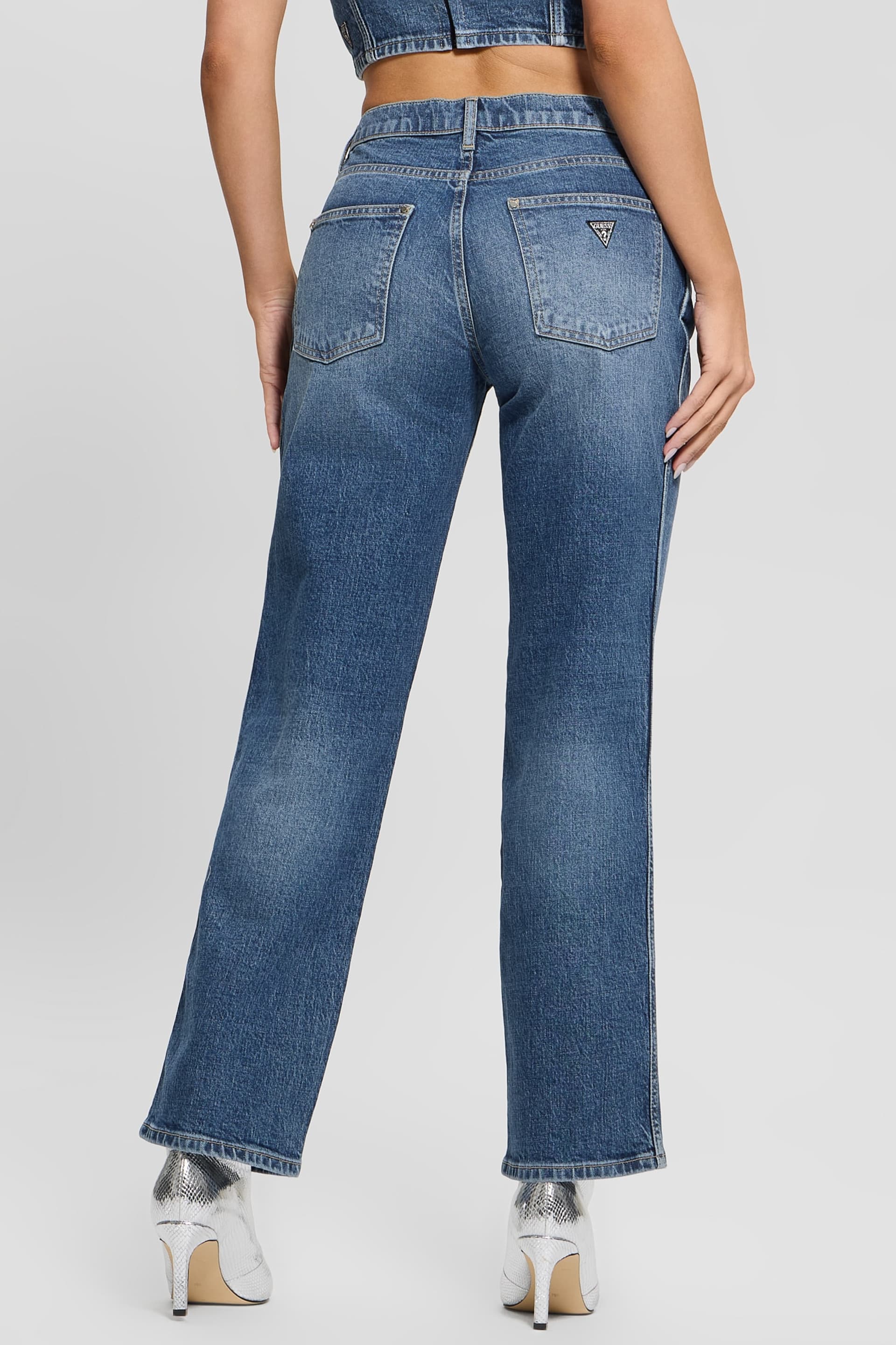 GUESS® Daisy Rhinestone Pocket Jeans Women