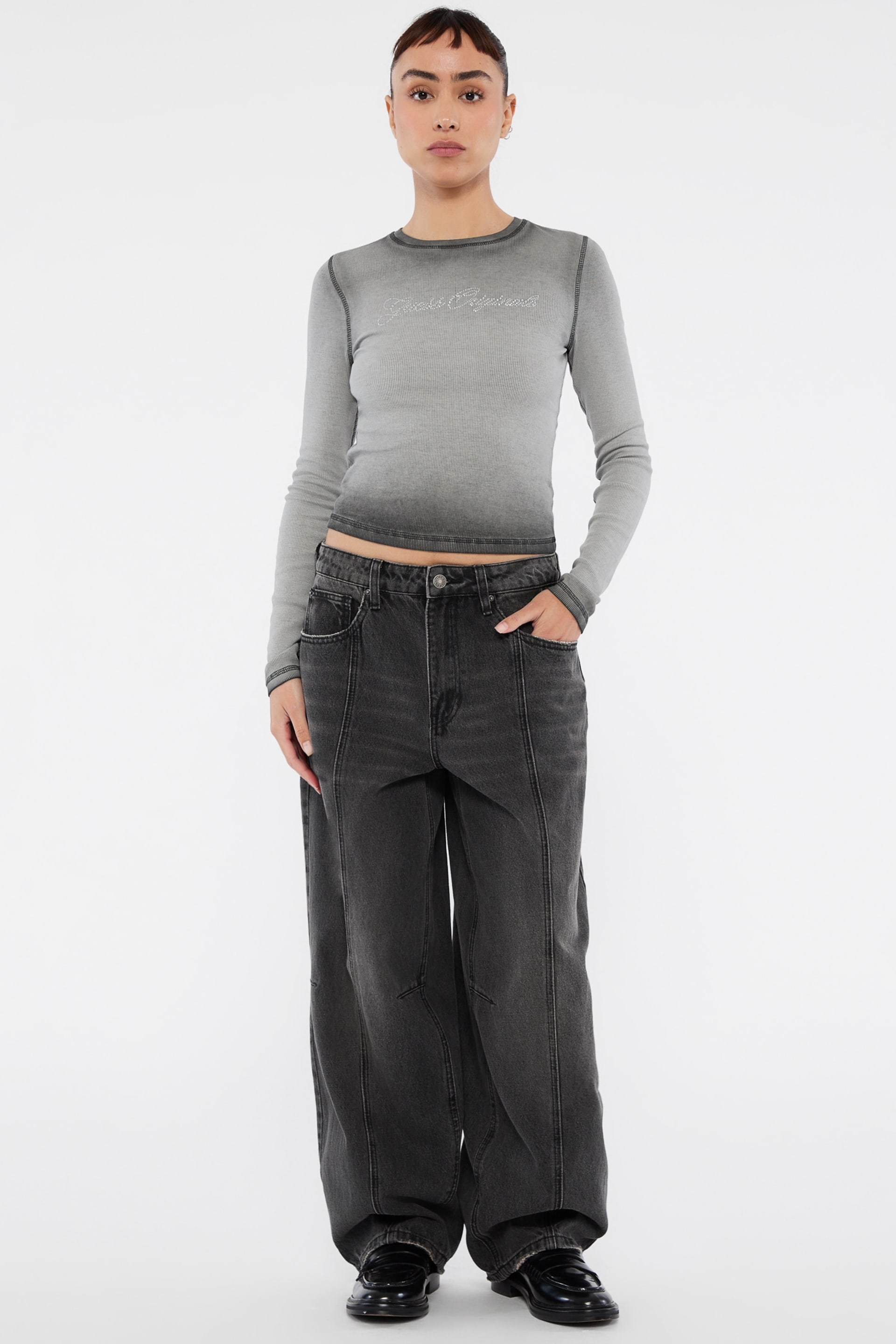 GUESS® GUESS Originals Tapered Baggy Jeans