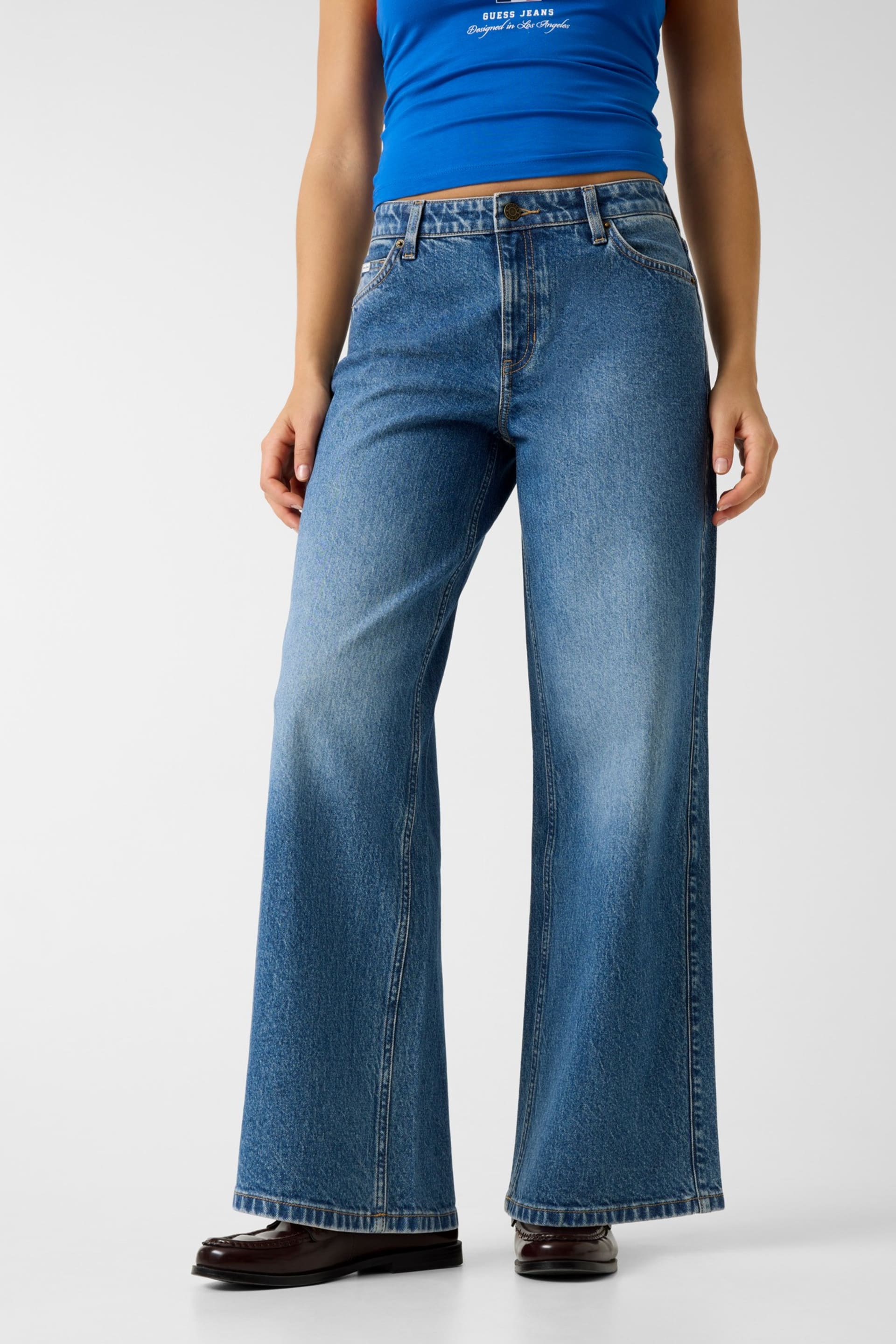 GUESS® G11 Wide-leg jeans