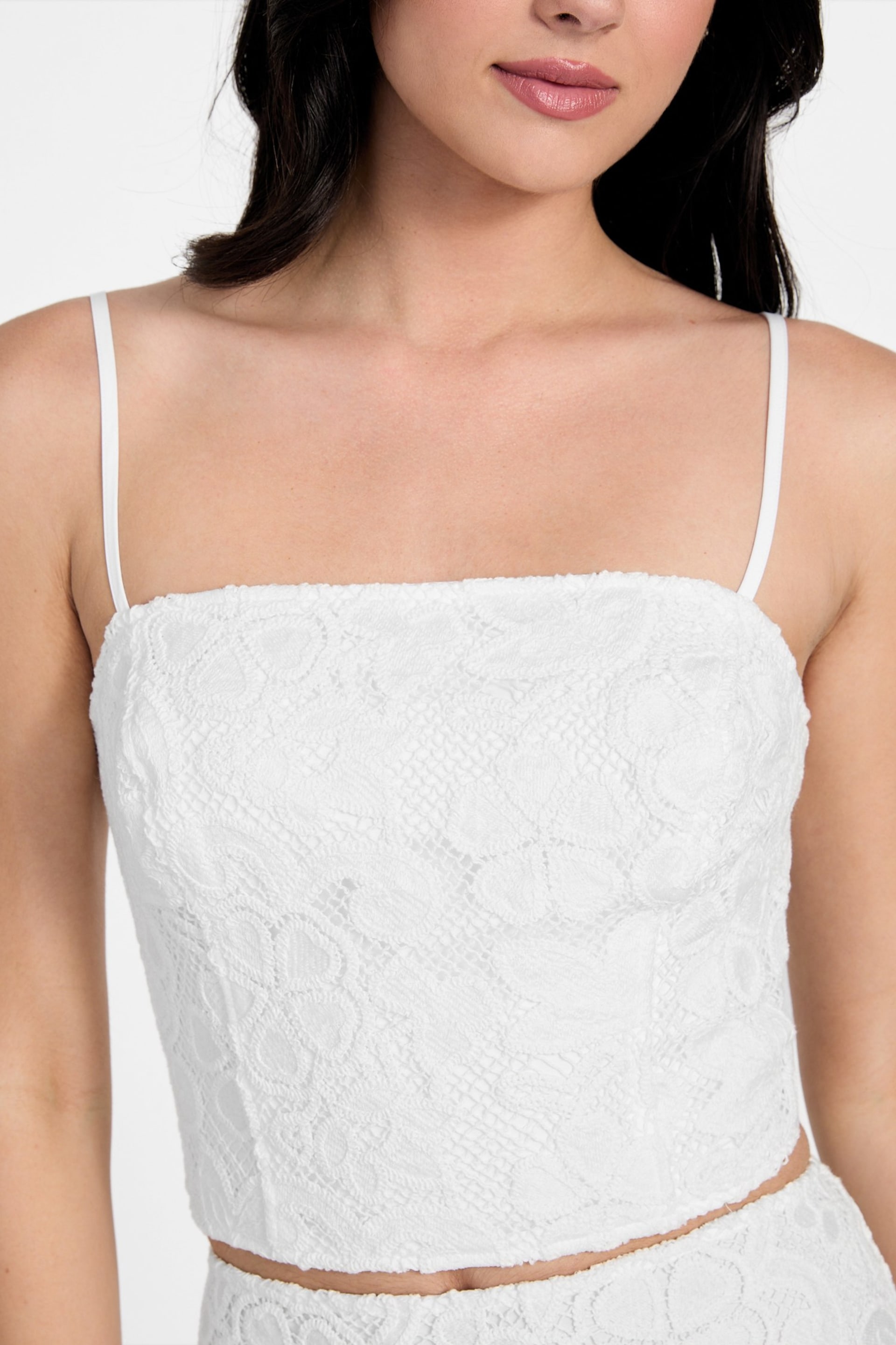 GUESS® Delilah Crochet Lace Top Women