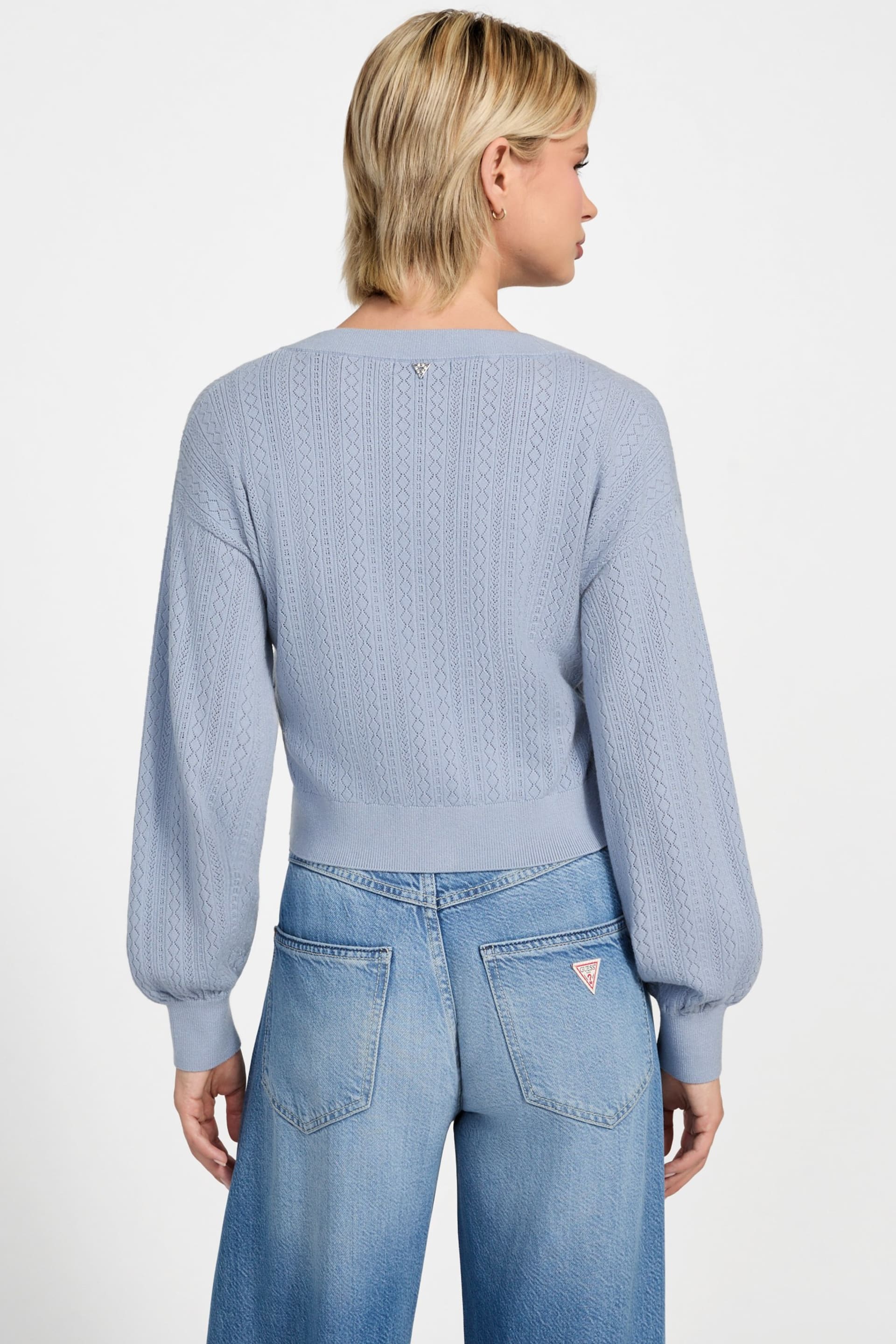 GUESS® Eco Lyla Bow Cardigan Sweater Women