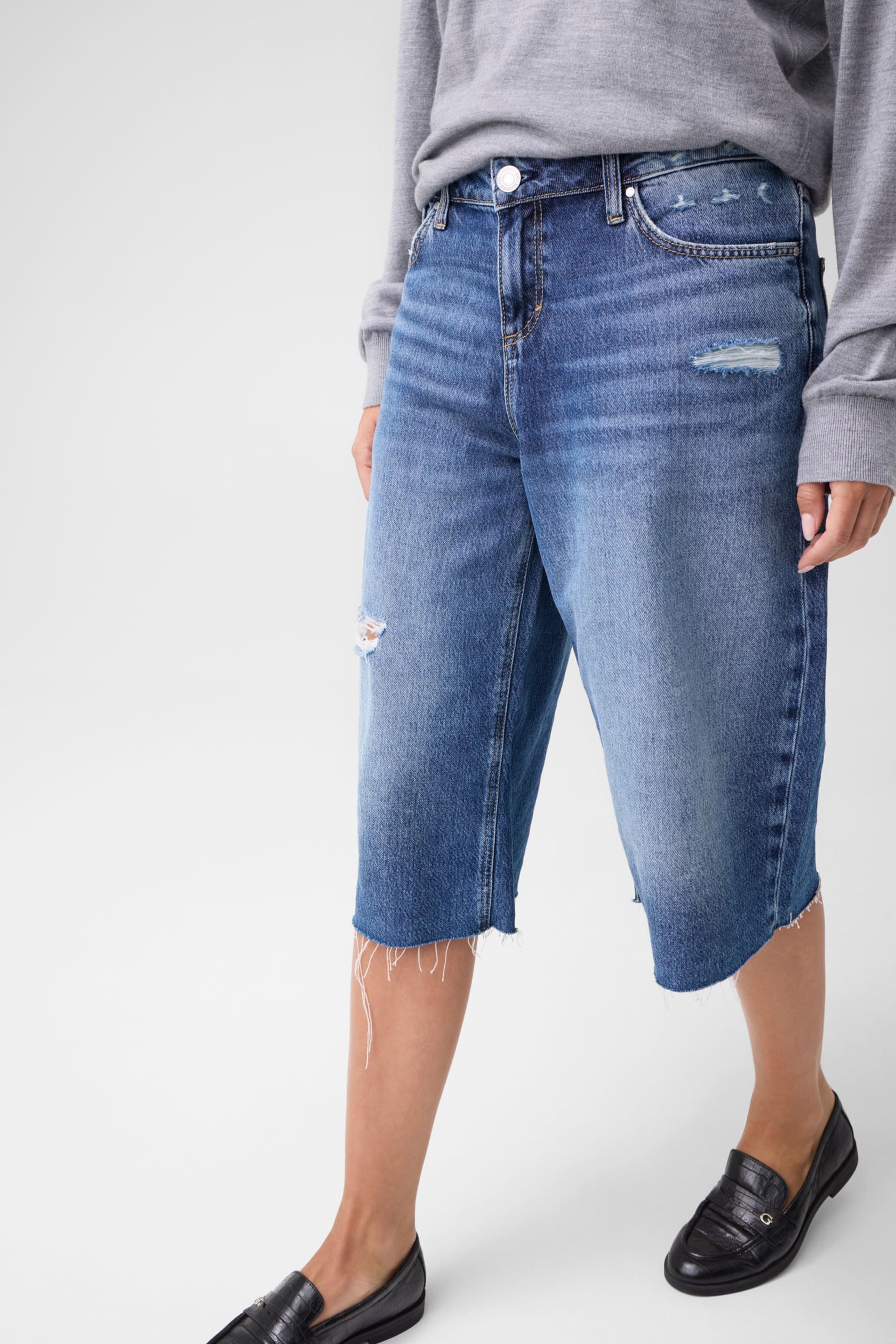 GUESS® Baggy denim bermuda Women