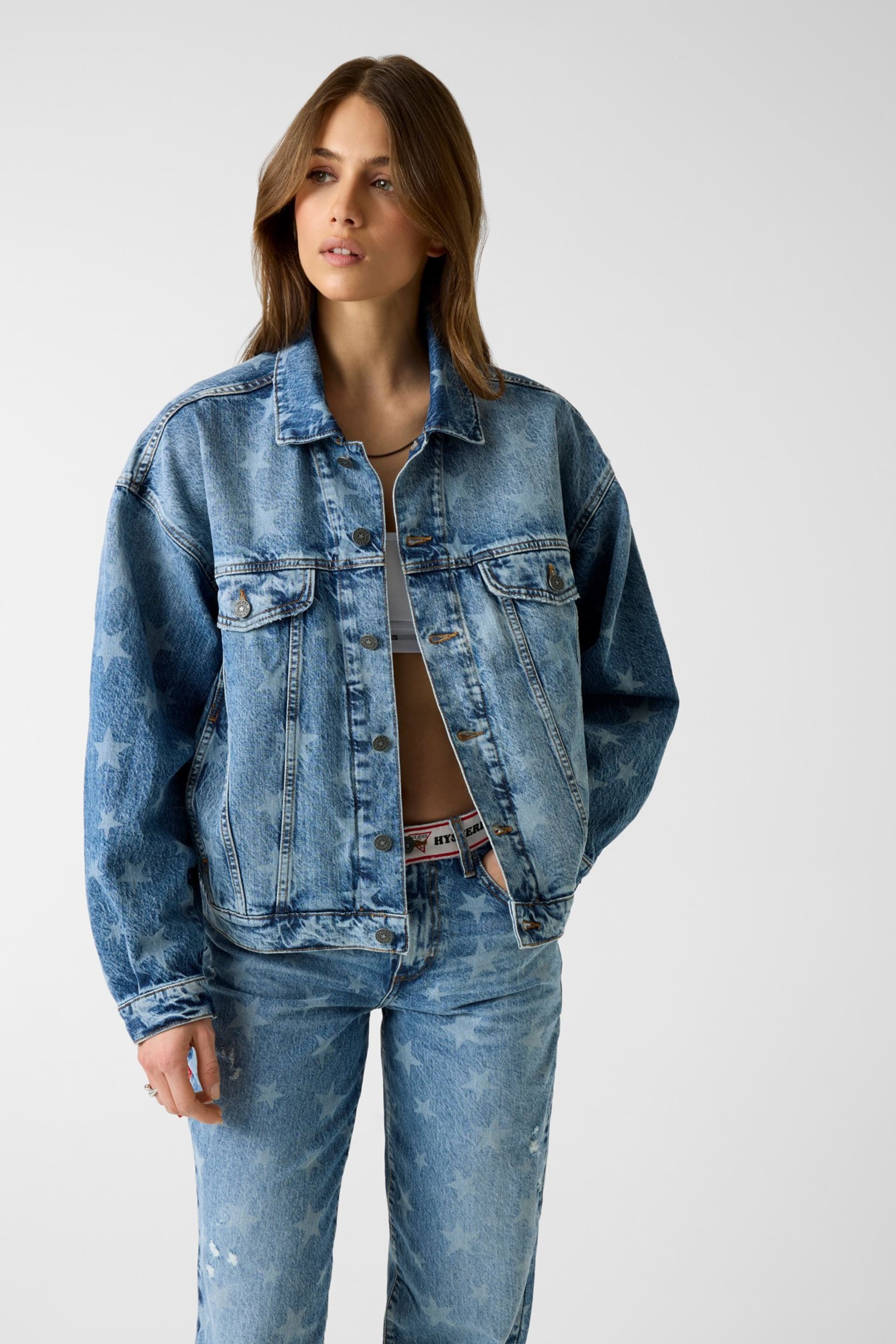 GUESS® Denim jacket Hysteric Glamour
