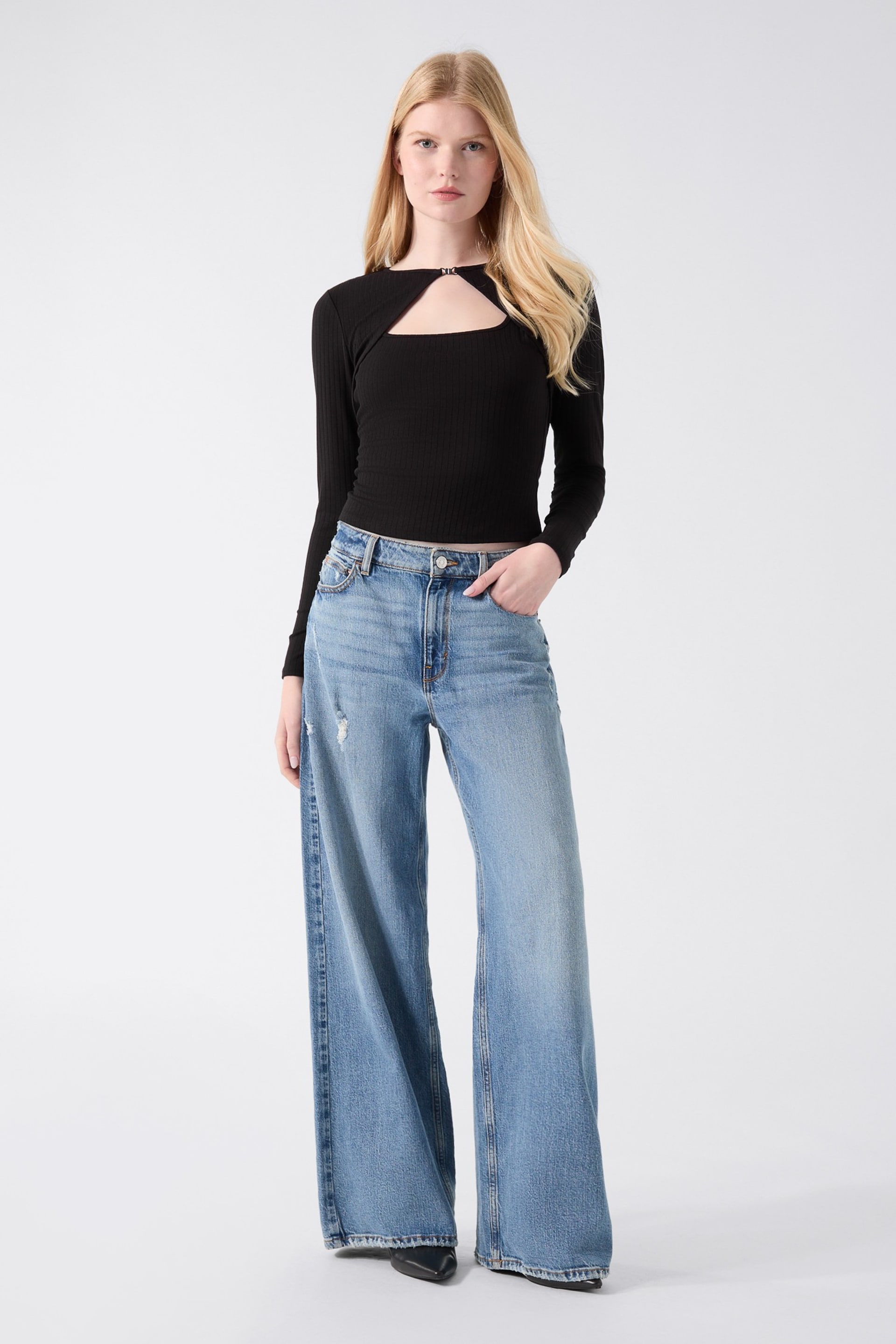 GUESS® Cutout Top Women
