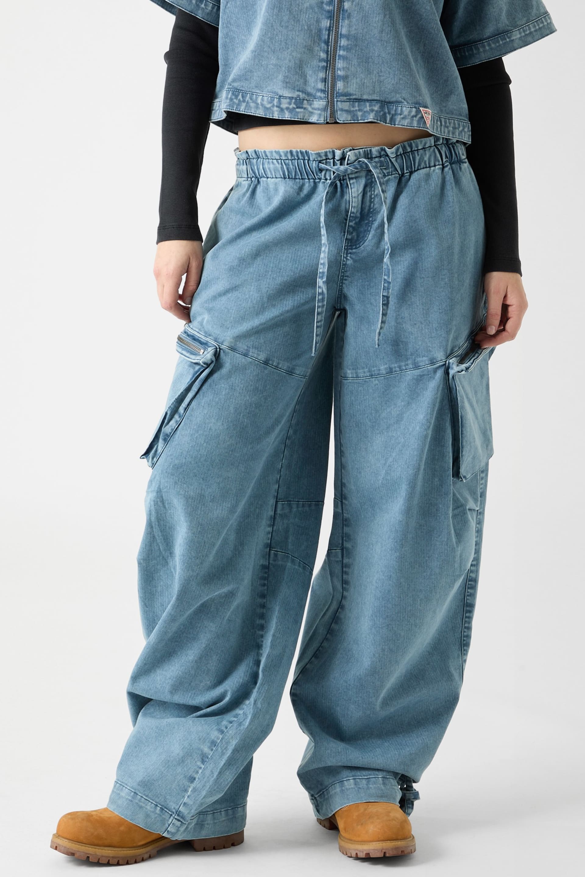GUESS® GUESS Originals Baggy Parachute Jeans