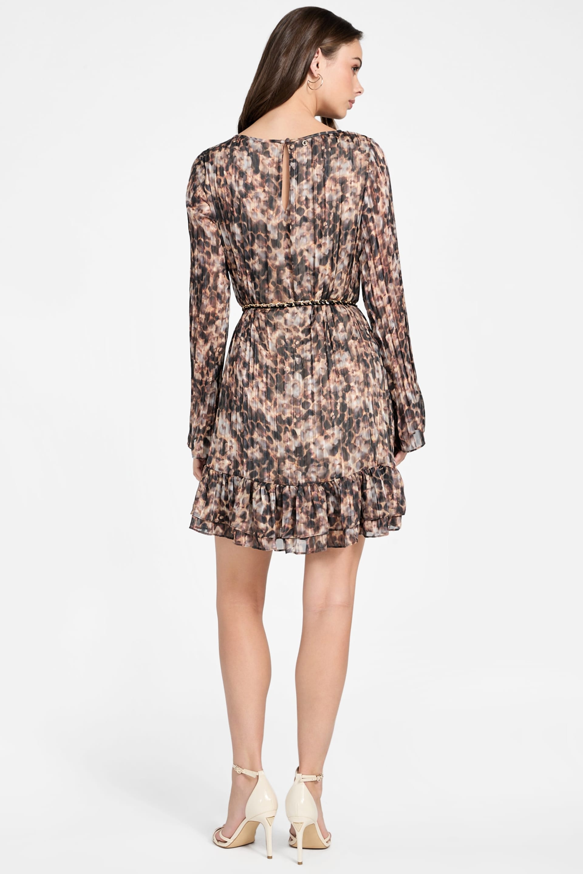guess pleated dress ERYNN pleated dress brand GUESS  Globalbrandsstore.com/en