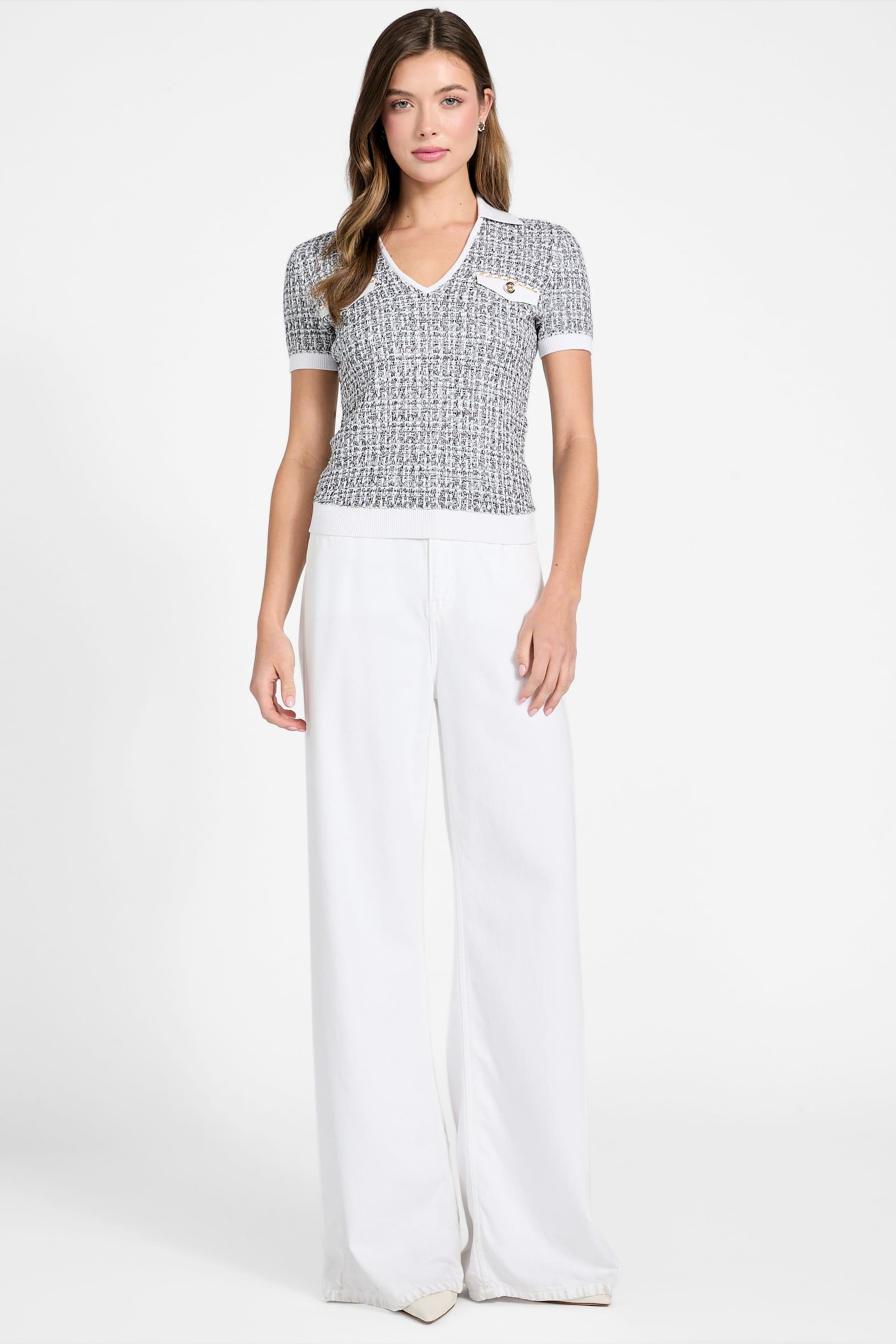 GUESS® Tweed sweater Women