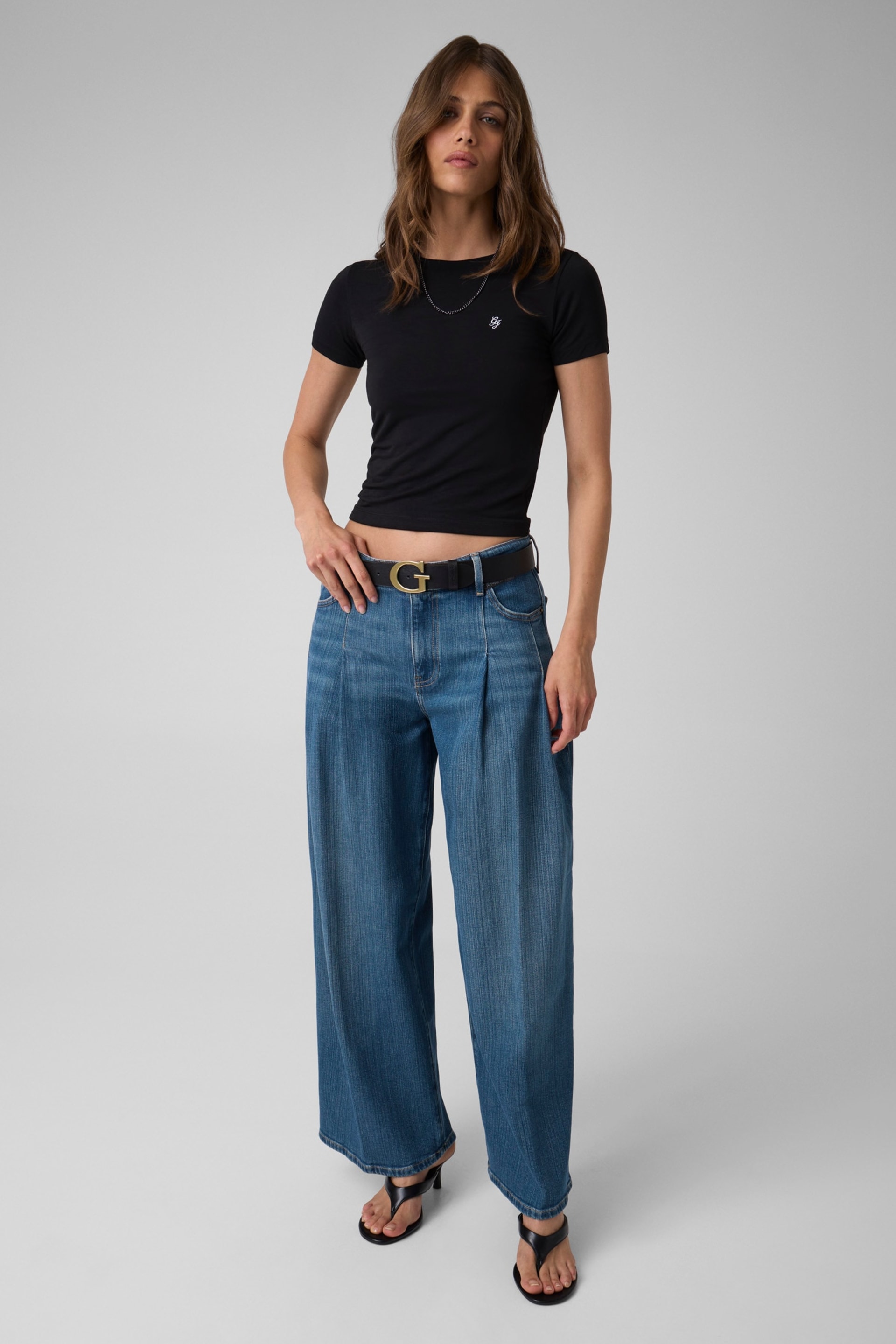 GUESS® G12 Pleated jeans