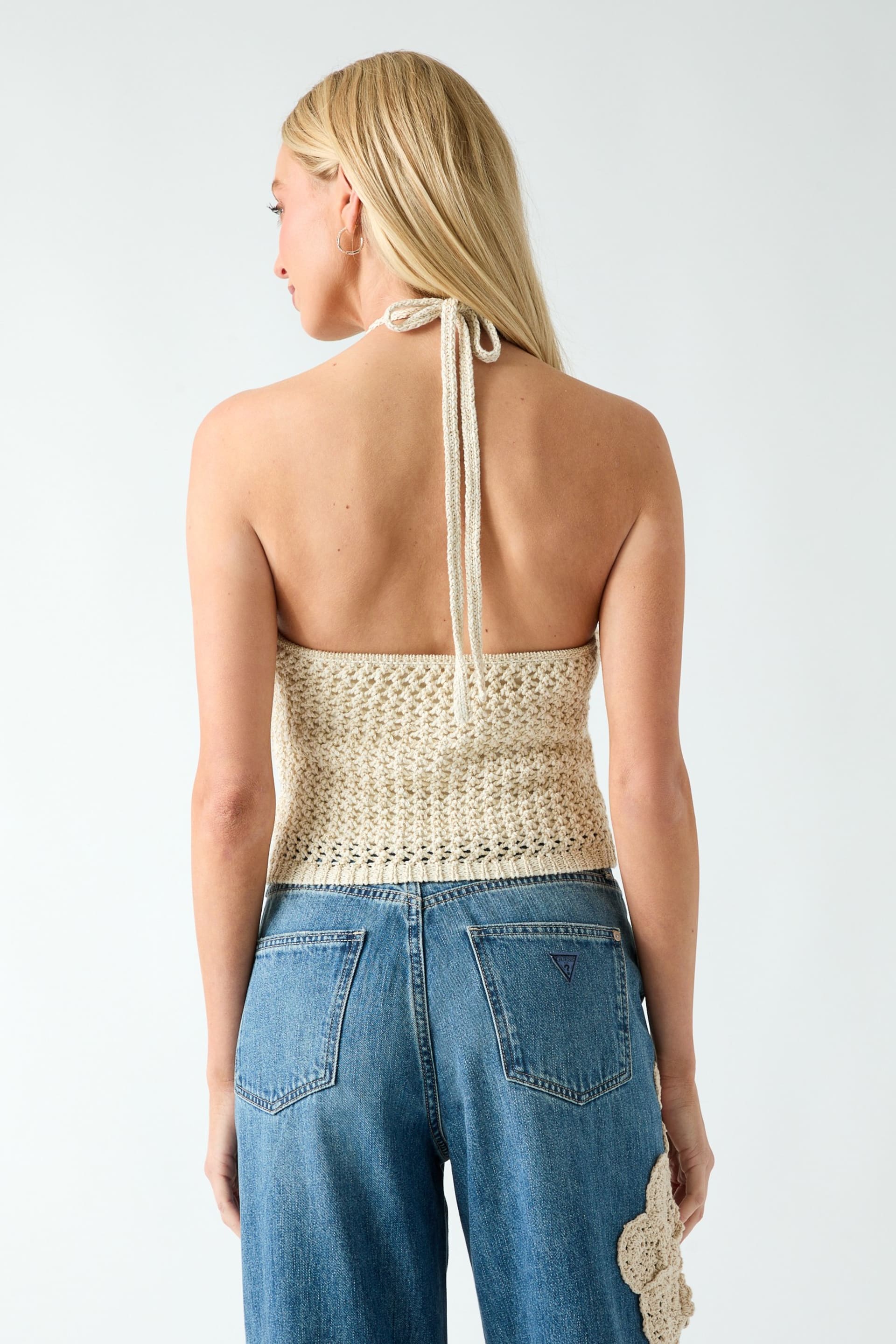 GUESS® Crocheted top Women