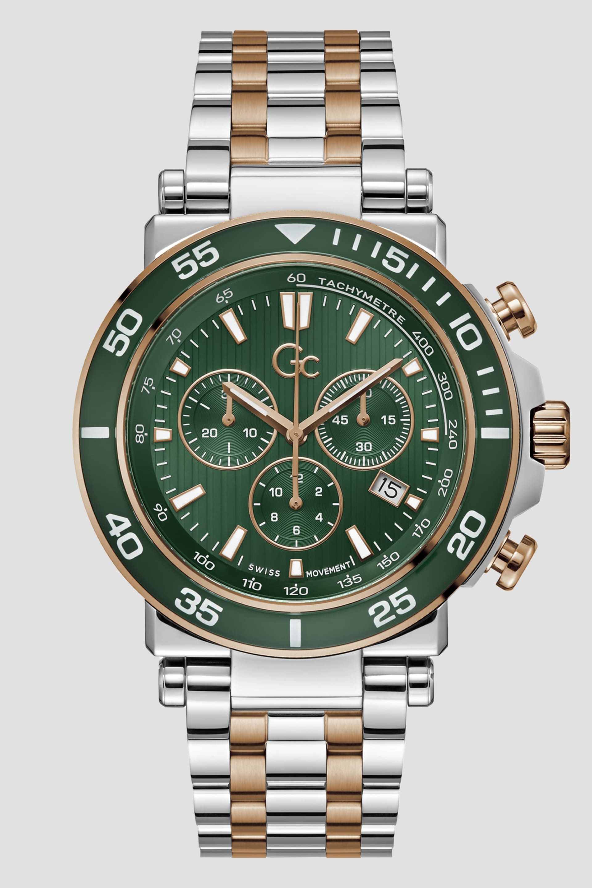 GUESS® Gc Multi-Tone Watch Men