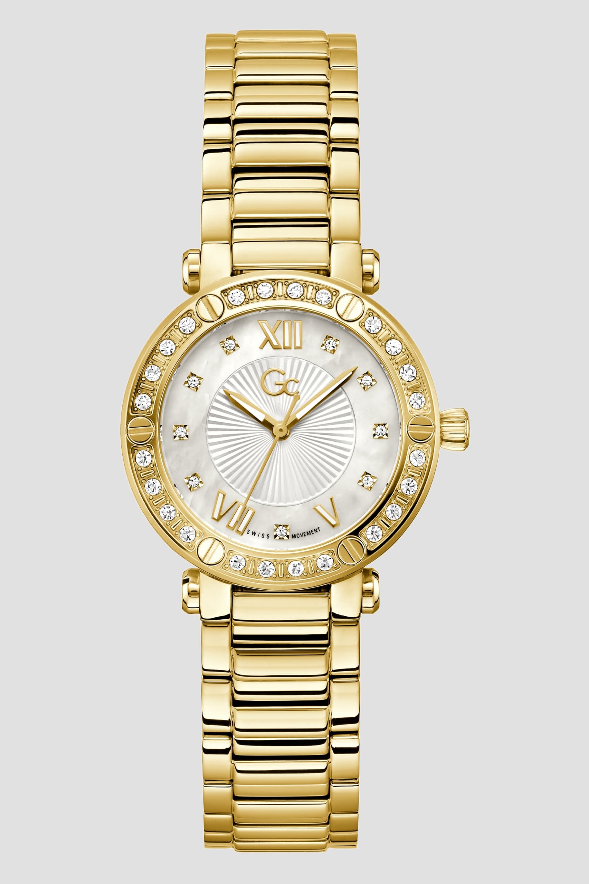 Gc X4402G1 腕時計 MARCIANO by GUESS® Gc Gold-Tone Analog Watch