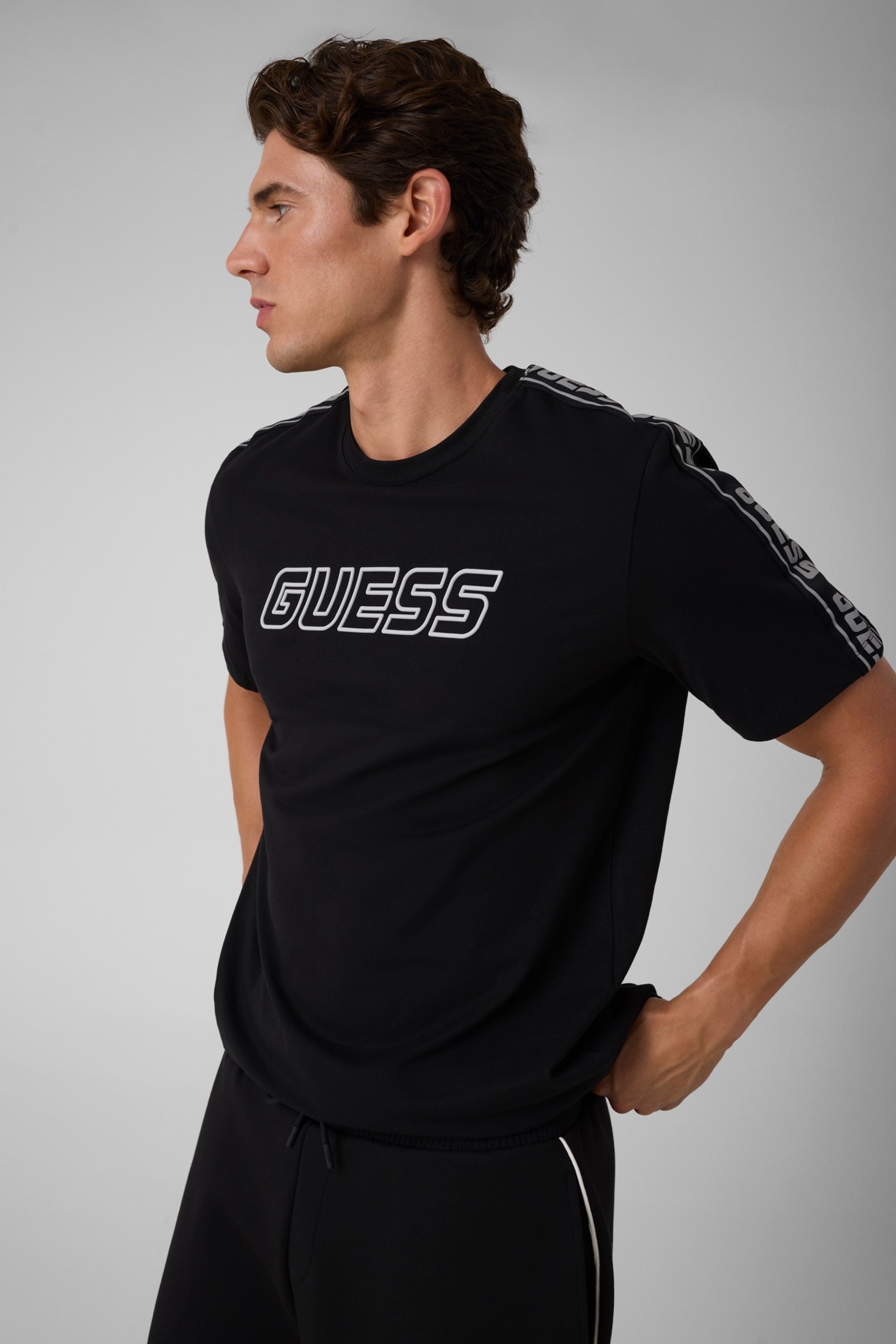 GUESS® Eco Arlo Jersey Tee Men