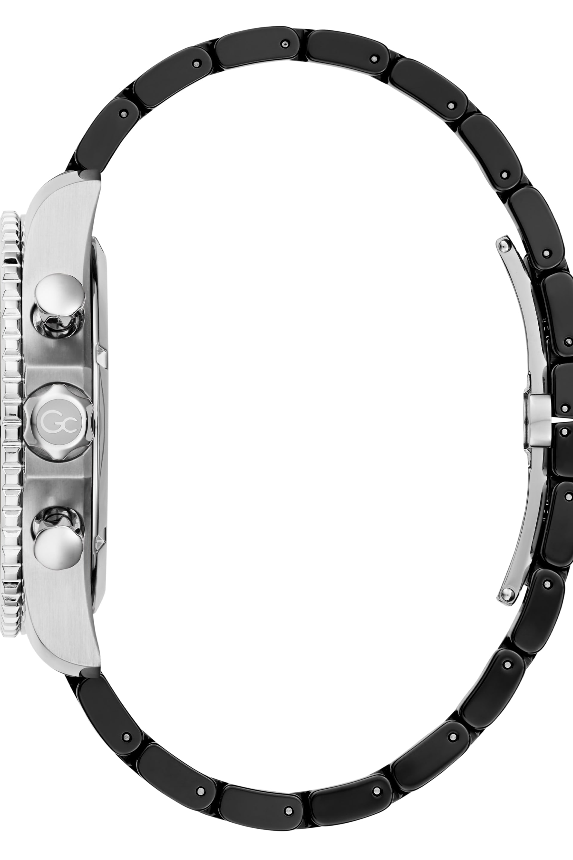 GUESS® Two-Tone Multifunction Ceramic Watch Men