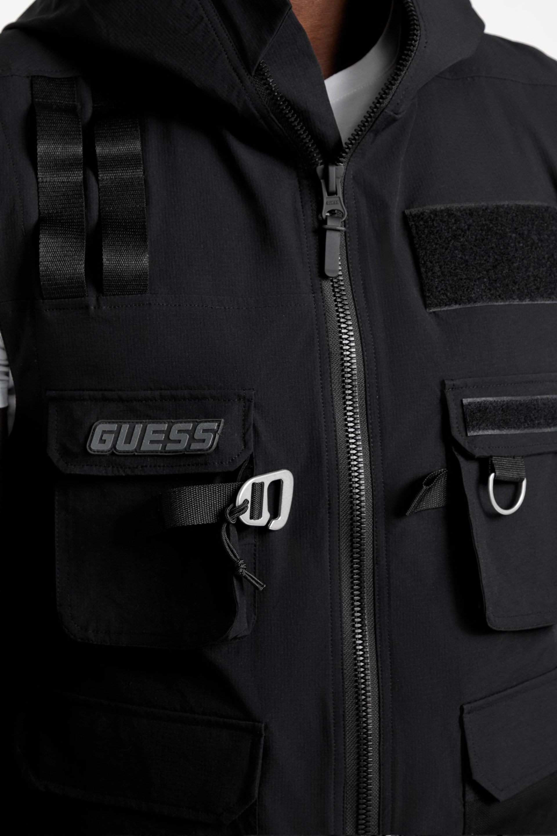 GUESS® Galium Hooded Vest Men