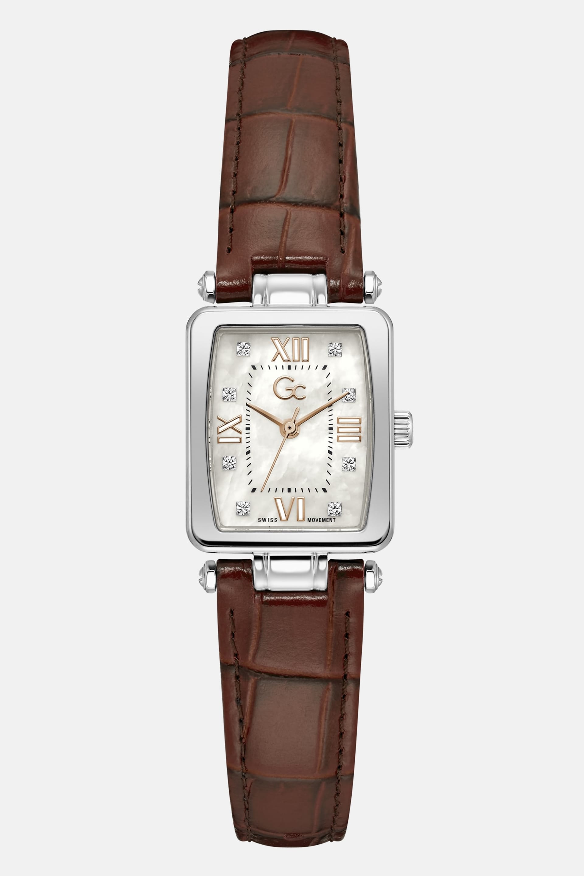 GUESS® GC Genuine leather analogue watch Women