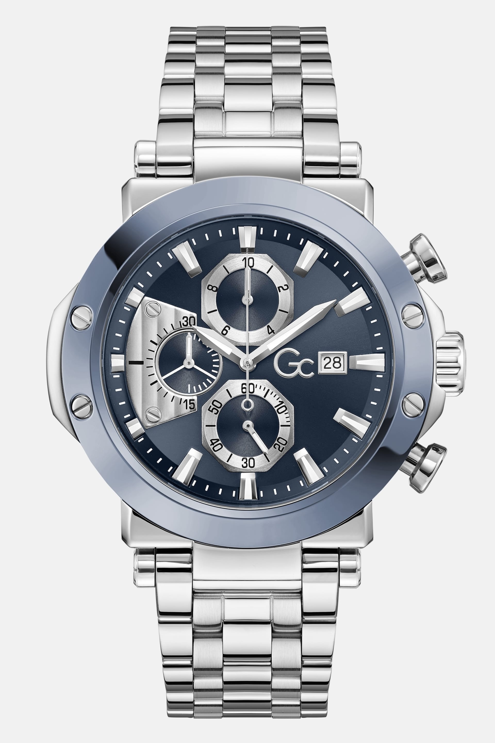 GUESS® GC Stainless Steel multi-function watch Men