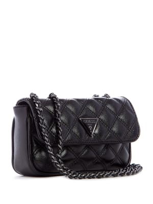guess black mini bag