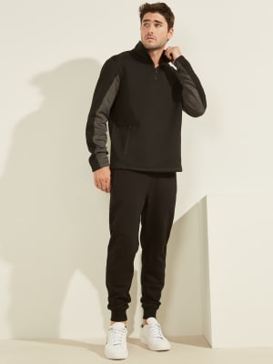 guess half zip sweater