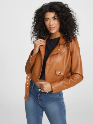 Alex Faux-Leather Moto Jacket