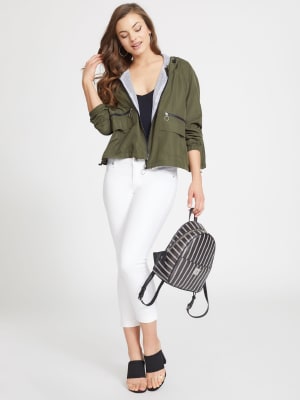 Mishell Curvy Denim Capris