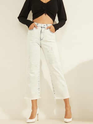 guess white jeans