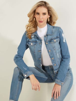 Guess jeans coat clearance