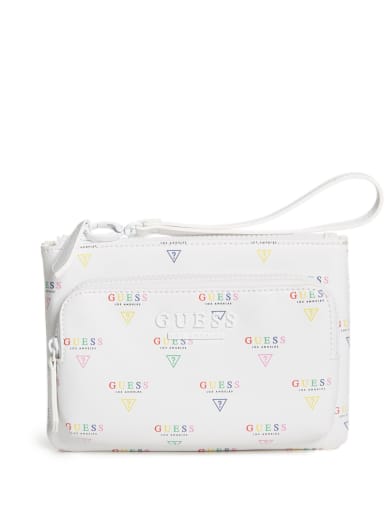 white guess wallet