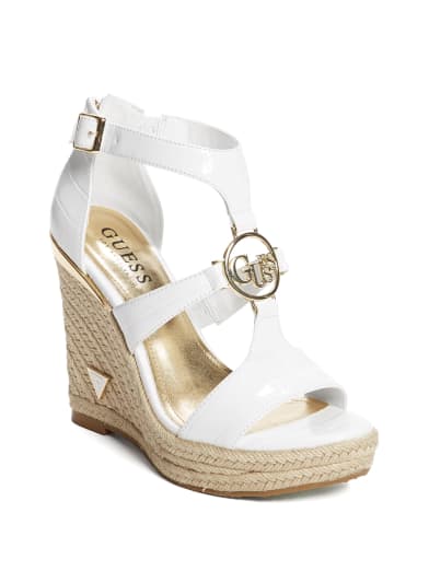 guess wedge sandals