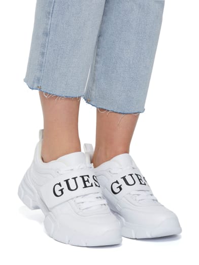 guess logo sneakers