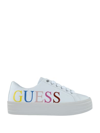 guess sneakers rose gold