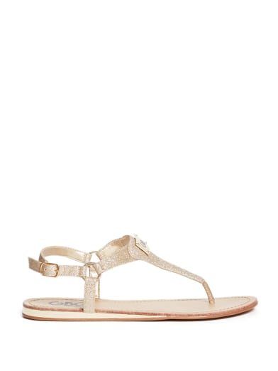 gold flat sandals canada