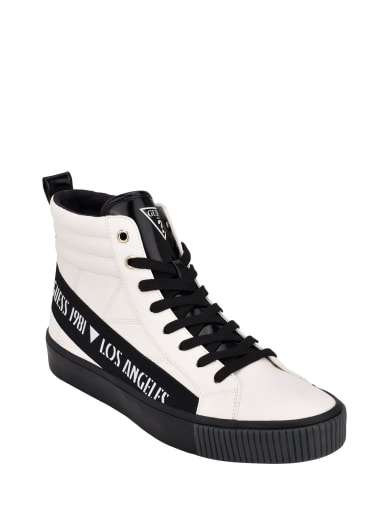 guess mens high top sneakers