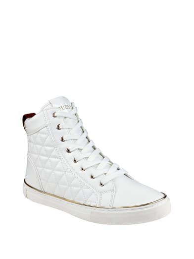 guess white shoes men