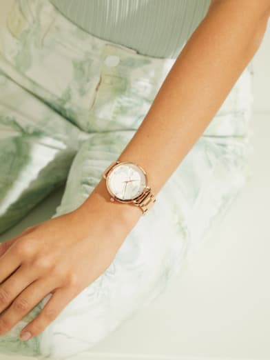 silver watch female