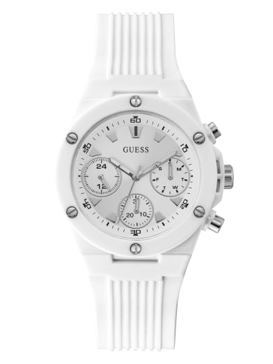white guess watch women's