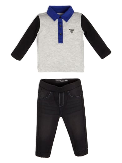 baby boy polo jeans