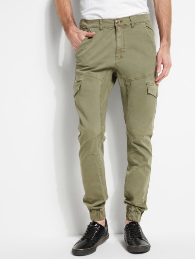 Men S Pants Track Pants Joggers Cargo Utility Pants Guess